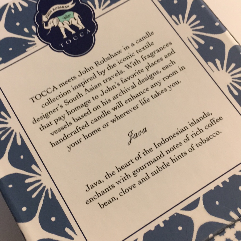 Tocca John Robshaw Candle in Java - Picture 3 of 5